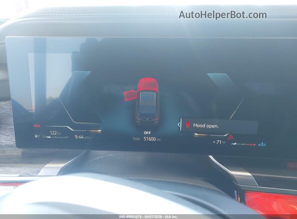 WBA23EH06PCM76129 2023 BMW 7 SERIES Black უკანა სავარძლების ხედი
