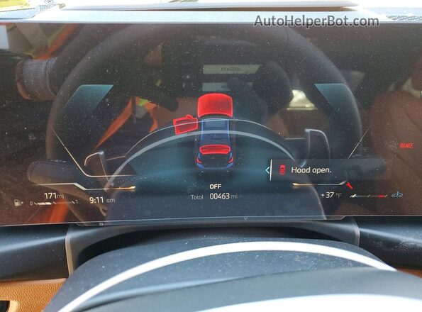 WBA23LA03TFW21781 2026 BMW 3 SERIES Blue Instrument cluster view
