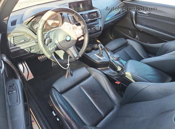 WBA2F9C32H7A40245 2017 BMW 2 SERIES Blue Vista del salpicadero