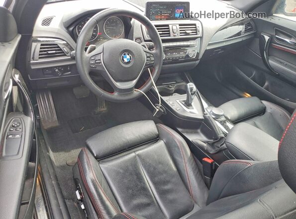 WBA2F9C32HV664703 2017 BMW 2 SERIES Black Առջևի վահանակի տեսք