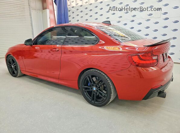WBA2G1C52HV638893 2017 BMW M2 Red უკანა მარცხენა