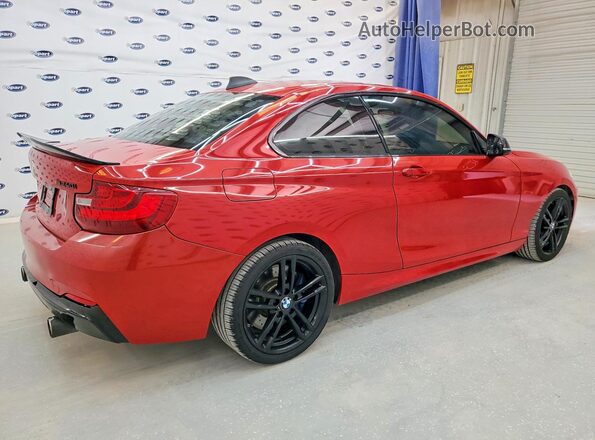 WBA2G1C52HV638893 2017 BMW M2 Red უკანა მარჯვენა
