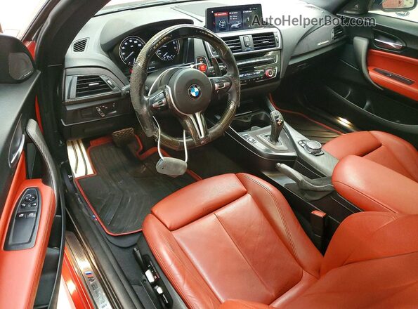 WBA2G1C52HV638893 2017 BMW M2 Red წინა პანელის ხედი