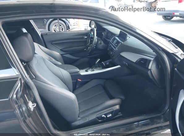 WBA2G3C33H7A25523 2017 BMW 2 SERIES Black Вид салону спереду