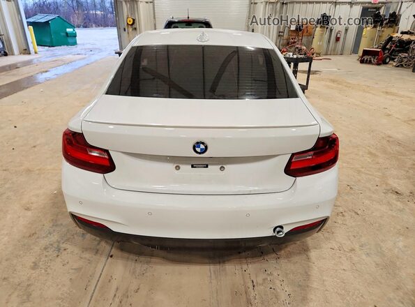 WBA2G3C38HV641307 2017 BMW M2 White Հետևի տեսք