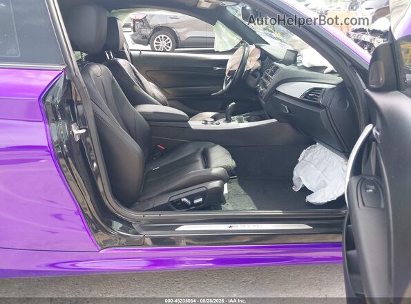 WBA2G3C51HV640730 2017 BMW M2 Purple Սալոնի դիմացի տեսք