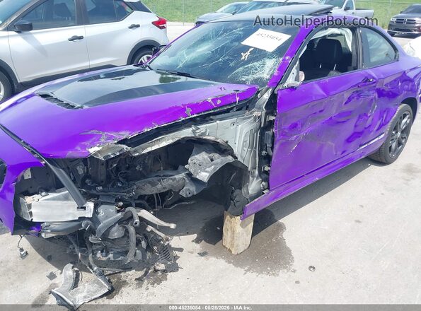 WBA2G3C51HV640730 2017 BMW M2 Purple Դիմացի տեսք