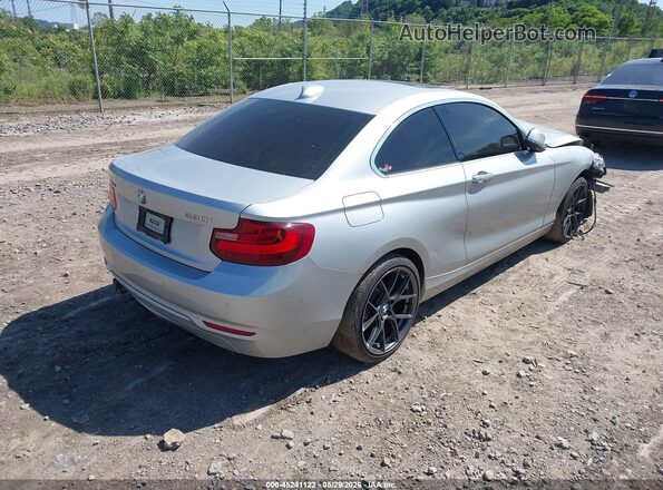 WBA2H9C56HV641727 2017 BMW 2 SERIES Серебряный Задняя правая четверть