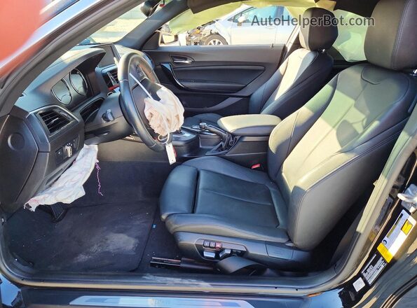 WBA2J1C52JVD09251 2018 BMW 2 SERIES Black Widok wnętrza z przodu
