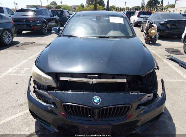WBA2J1C55JVD08983 2018 BMW 2 SERIES Black Rear interior view