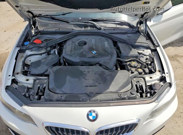WBA2J1C58JVD09805 2018 BMW 2 SERIES White Widok wnętrza z tyłu