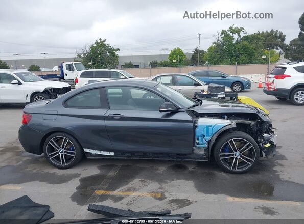 WBA2J5C02L7E45527 2020 BMW M2 Gray Widok wnętrza 360 stopni