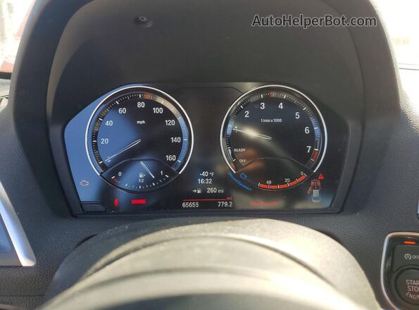 WBA2J5C59JVB27991 2018 BMW M2 Красный Вид щитка приборов