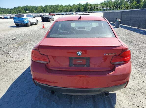 WBA2J5C59JVB27991 2018 BMW M2 Красный Вид сзади