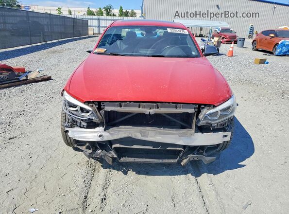 WBA2J5C59JVB27991 2018 BMW M2 Красный Вид спереди