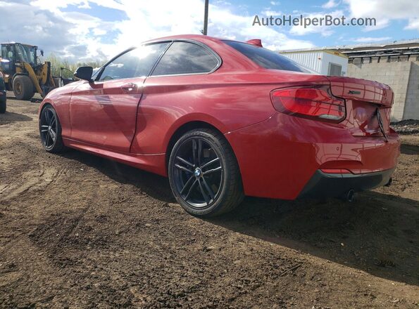 WBA2J7C53JVD60552 2018 BMW M2 Red Задня ліва чверть