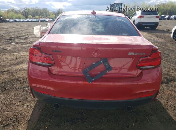 WBA2J7C53JVD60552 2018 BMW M2 Red Вид ззаду