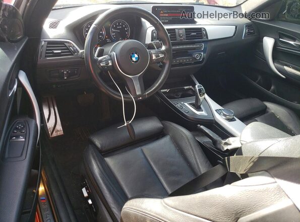 WBA2J7C53JVD60552 2018 BMW M2 Red Вид панелі приладів