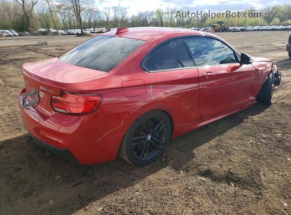 WBA2J7C53JVD60552 2018 BMW M2 Red Задня права чверть