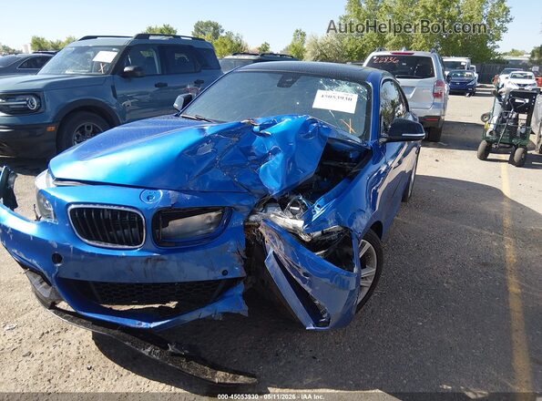 WBA2J7C55KVD61056 2019 BMW M2 Blue Передня ліва чверть