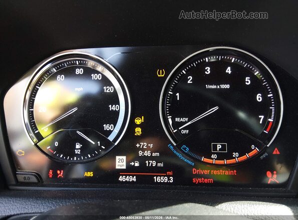 WBA2J7C55KVD61056 2019 BMW M2 Blue Вид задніх сидінь