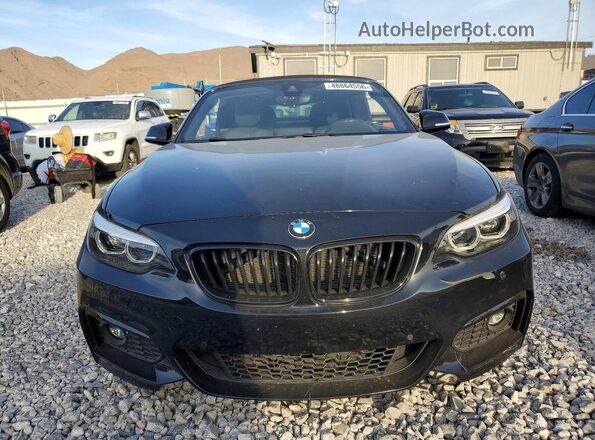 WBA2M7C5XKVD52313 2019 BMW 2 SERIES Black Вид спереду