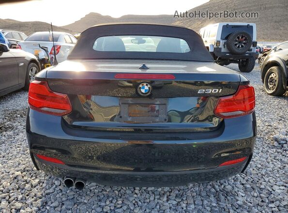 WBA2M7C5XKVD52313 2019 BMW 2 SERIES Black Вид ззаду