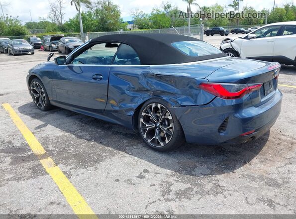 WBA33DB00SCS60423 2025 BMW 4 SERIES Blue Հետևի ձախ