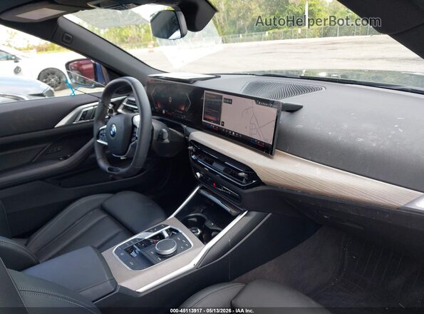 WBA33DB00SCS60423 2025 BMW 4 SERIES Blue Սալոնի դիմացի տեսք