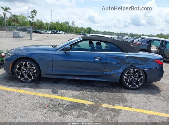 WBA33DB00SCS60423 2025 BMW 4 SERIES Blue Սալոնի 360 աստիճան տեսք