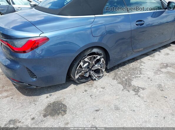 WBA33DB00SCS60423 2025 BMW 4 SERIES Blue Դիմացի տեսք