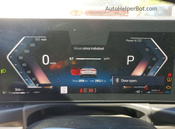 WBA33DB02TCV39020 2026 BMW 4 SERIES White Вид щитка приладів