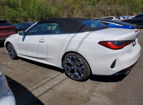WBA33DB02TCV39020 2026 BMW 4 SERIES White Задня ліва чверть