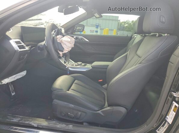 WBA33DB08TCV50829 2026 BMW 4 SERIES Black Front interior view