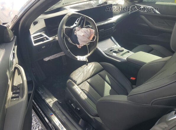 WBA33DB08TCV50829 2026 BMW 4 SERIES Black Dashboard view