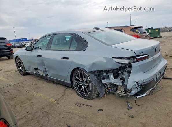 WBA33EH00SCV21692 2025 BMW 7 SERIES Turquoise Задня ліва чверть