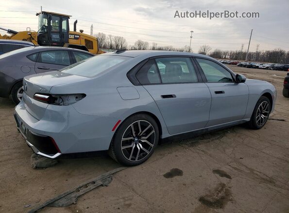 WBA33EH00SCV21692 2025 BMW 7 SERIES Turquoise Задня права чверть