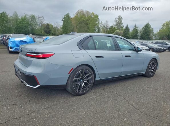 WBA33EH06TCW36220 2026 BMW 7 SERIES Gray უკანა მარჯვენა
