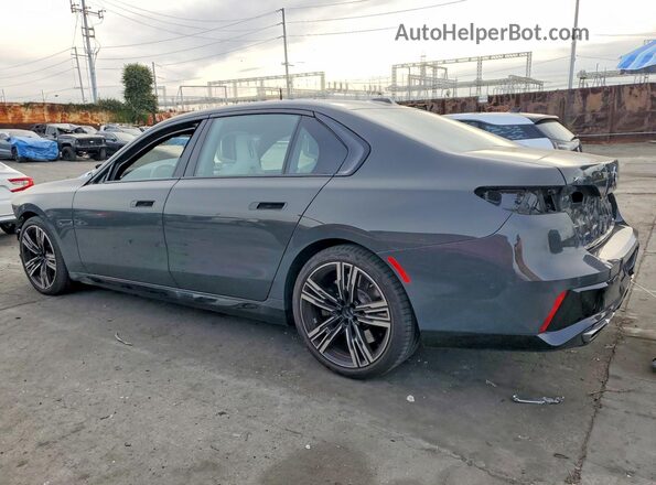 WBA33EJ04RCS19052 2024 BMW 7 SERIES Серый Задняя левая четверть