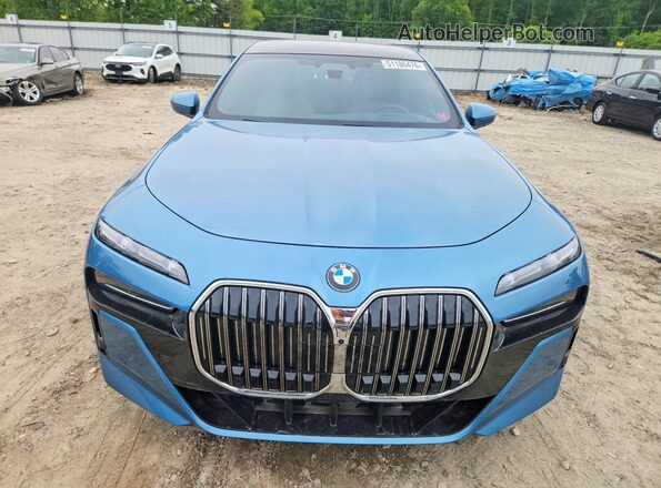 WBA33EJ07RCR42720 2024 BMW 7 SERIES Синий Вид спереди