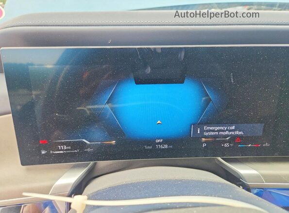 WBA33EJ07RCR42720 2024 BMW 7 SERIES Синий Вид щитка приборов