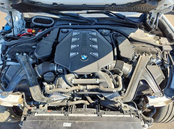 WBA33EJ0XRCT10214 2024 BMW 7 SERIES White Widok wnętrza z tyłu