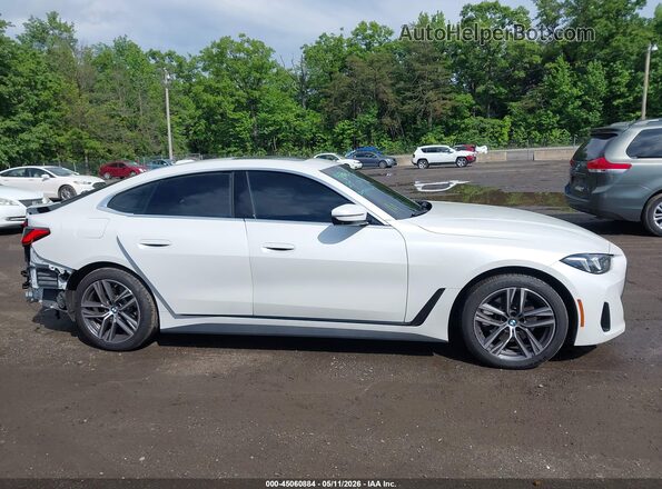 WBA33FB00SFU05387 2025 BMW 4 SERIES White Widok wnętrza 360 stopni