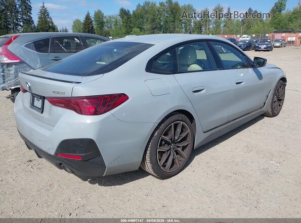 WBA33FB05TFW18272 2026 BMW 4 SERIES Gray Rear right