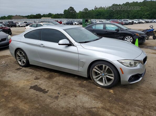 WBA3N7C52GK227670 2016 BMW 4 SERIES Silver Delantero derecho