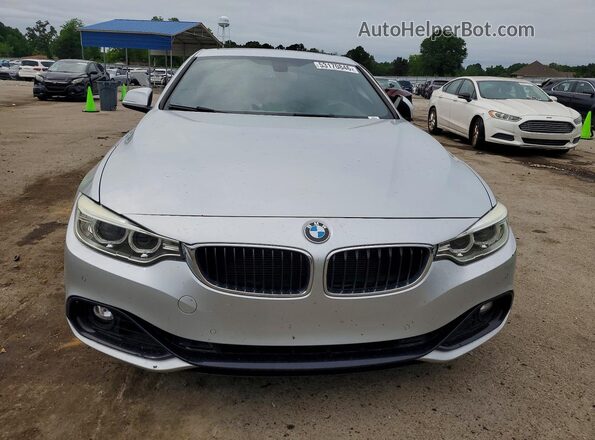 WBA3N7C52GK227670 2016 BMW 4 SERIES Silver Vista frontal
