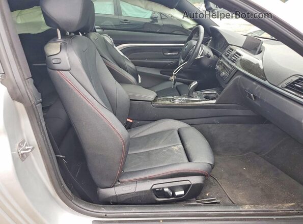 WBA3N7C52GK227670 2016 BMW 4 SERIES Silver Vista interior delantera