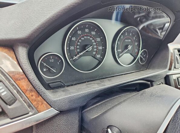 WBA3N9C50GK248965 2016 BMW 4 SERIES Black Widok zestawu wskaźników