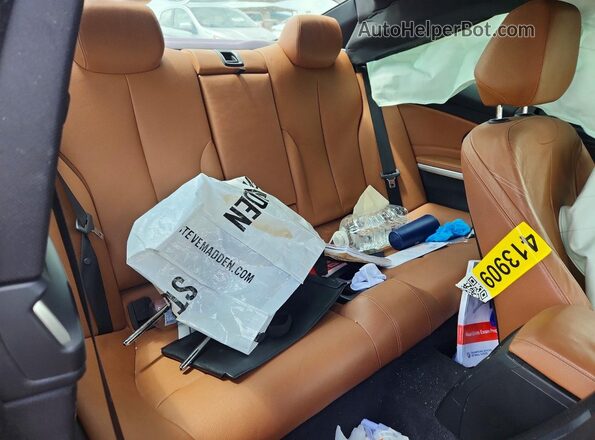 WBA3N9C50GK248965 2016 BMW 4 SERIES Black Widok tylnych siedzeń