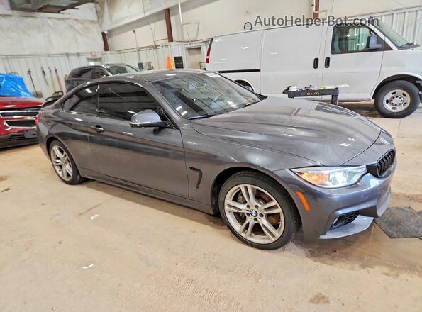 WBA3R5C54GK373884 2016 BMW 4 SERIES Black Передня права чверть